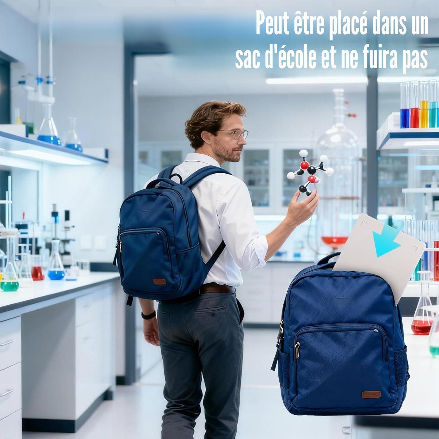 Kit de Modèles Moléculaires 189 Pièces pour Chimie Organique et Inorganique