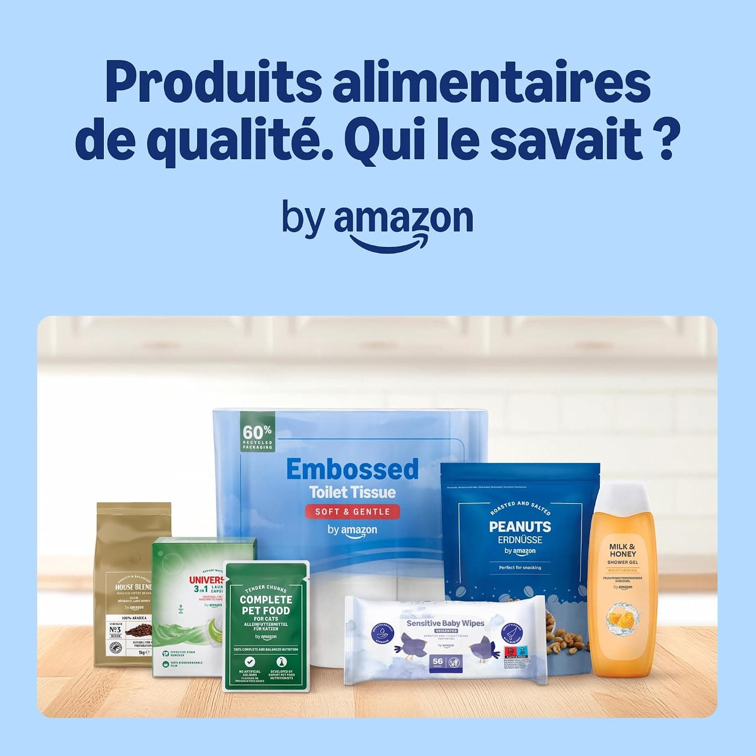 by Amazon - Croquettes complètes Pour Chien adulte, Boeuf aux Petits Pois, 5kg, lot de 1