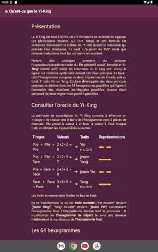 YI-KING CONSULTATIONS