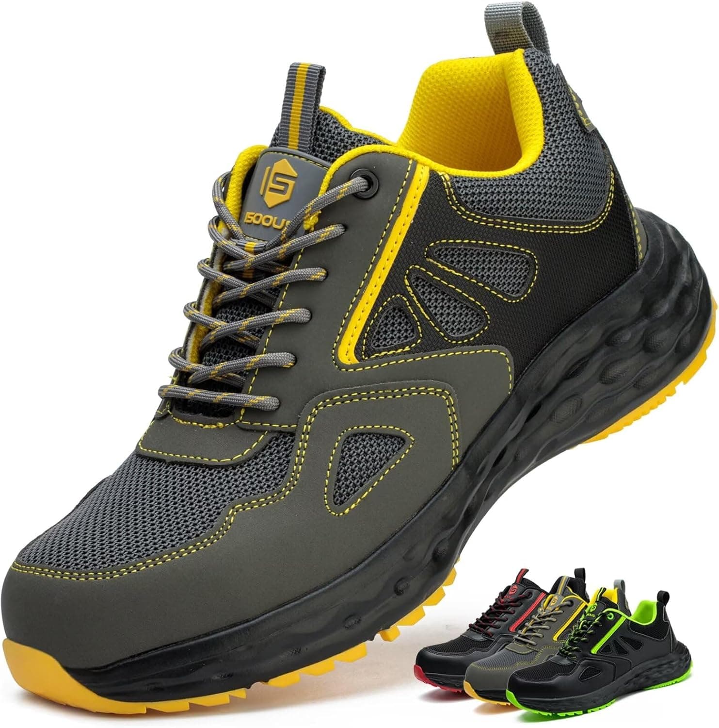 ISOOUS Chaussures de Sécurité Hommes Femmes Chaussures de Travail Légère