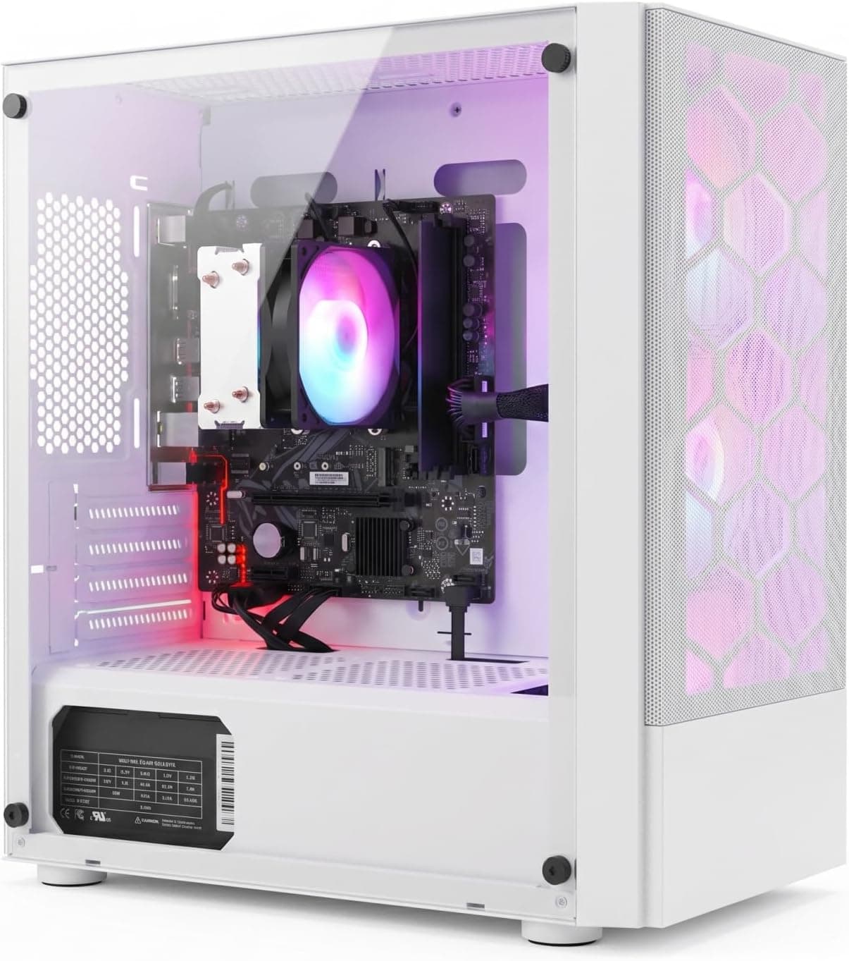 STGsivir PC Gamer Fixe, Ryzen 5 3400G, Vega 11, 16G DDR4, 512G SSD
