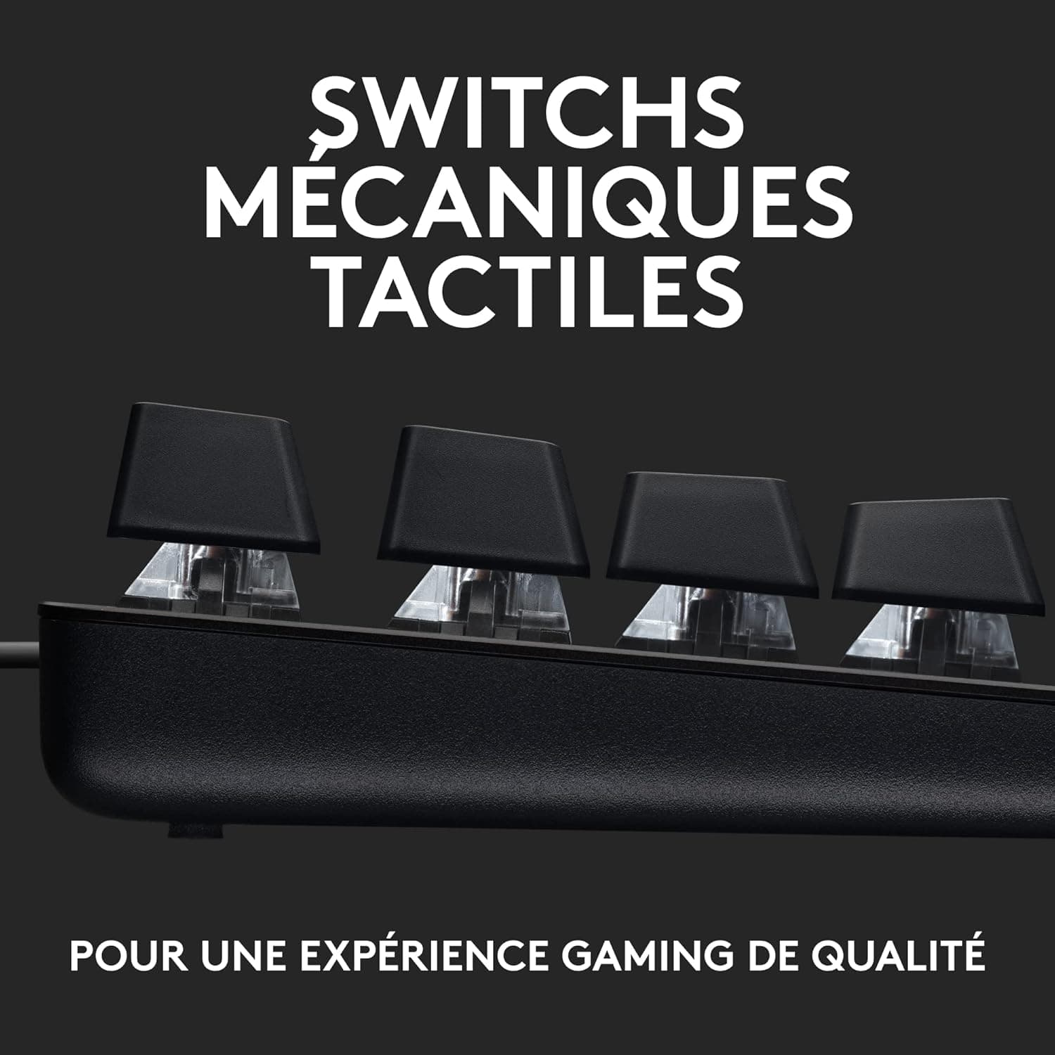 Logitech G G413 TKL SE Clavier Gamer Mécanique | Tastiera Compatta Retroilluminata con Switch Meccanici Tattili, Layout