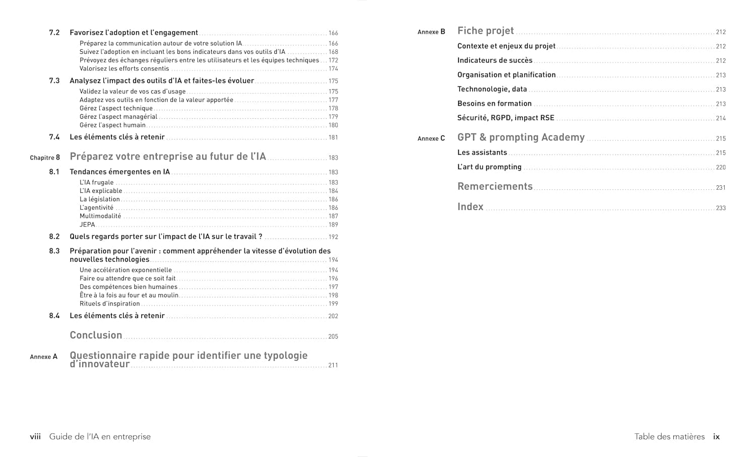 Guide de l'IA en entreprise