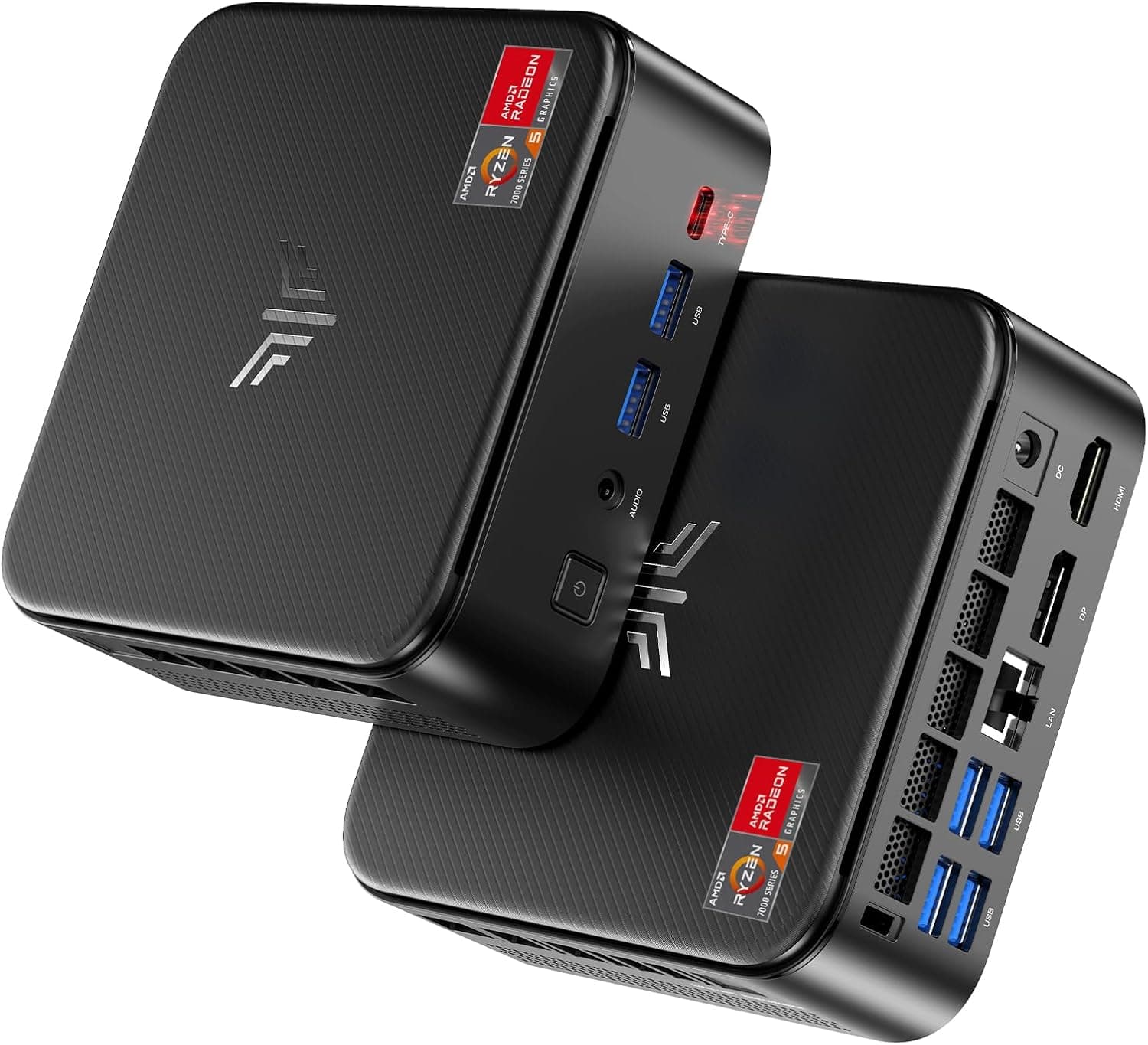 NiPoGi E3B Mini PC, ΑΜD Ryzen 5 7430U(Max 4.3 GHz), 16Go RAM & 512Go SSD