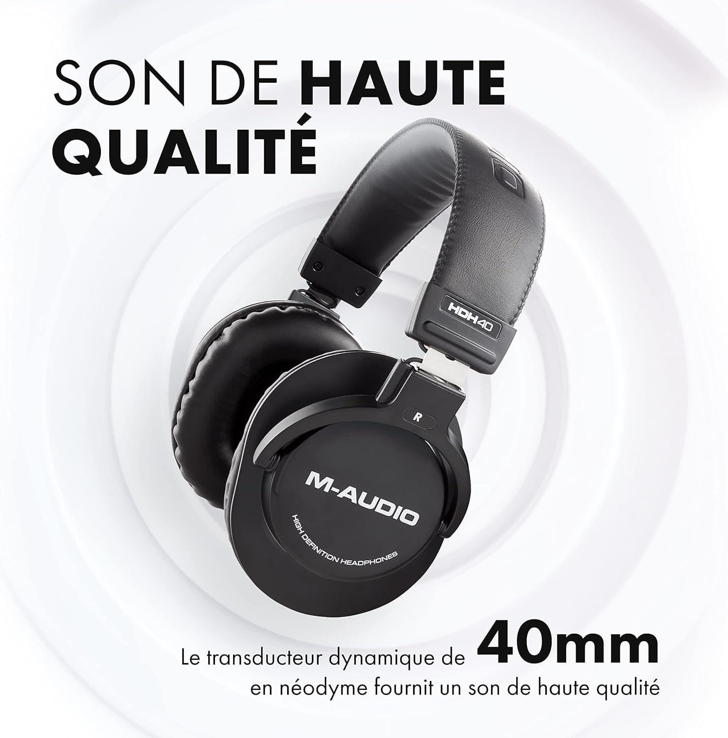 M-AUDIO Keystation Mini 32 MK3 Pack Contrôleur MIDI avec Casque pour Enregistrement Studio, Production Musicale, Podcasting, Streaming