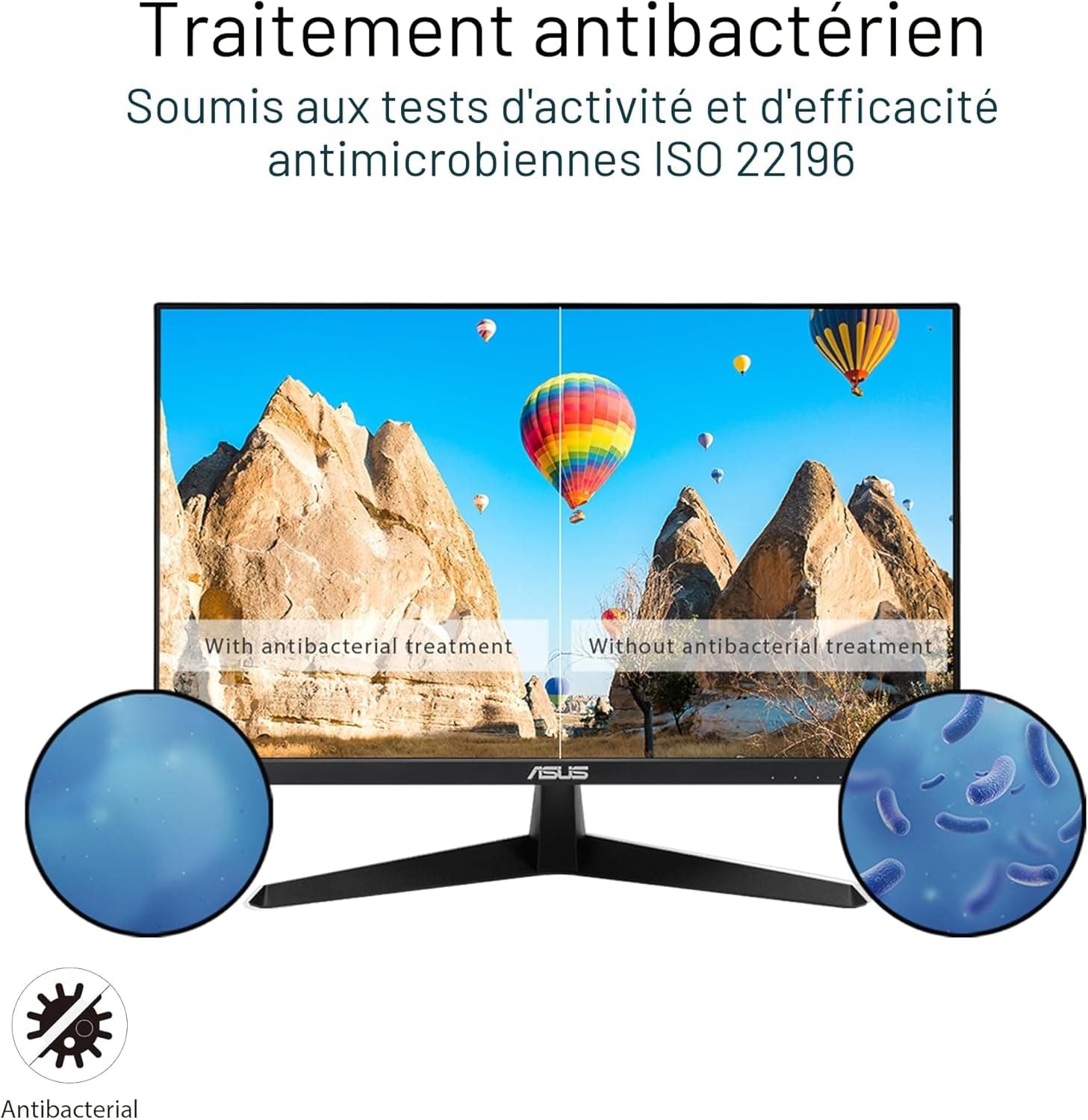 ASUS VY249HGR 24 Pouces 120Hz Écran Gamer Eye Care IPS