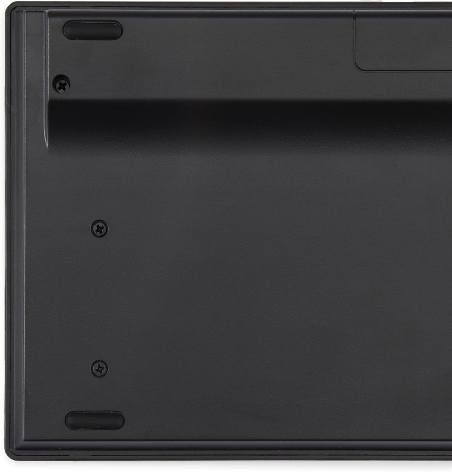 Amazon Basics Clavier USB Filaire Discret avec Disposition française, Noir Mat
