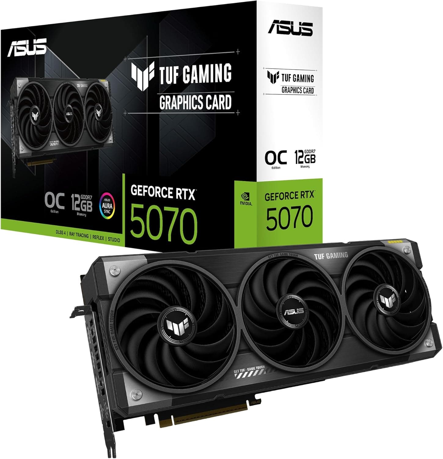 ASUS TUF Gaming GeForce RTX 5070 12GB GDDR7 OC Edition Carte Graphique