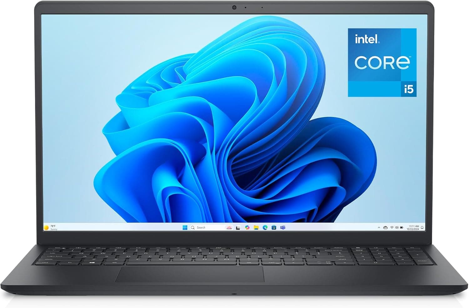 Dell 15 PC Portable Ordinateur Portable DC15250, FHD, Intel Core i5-1334U