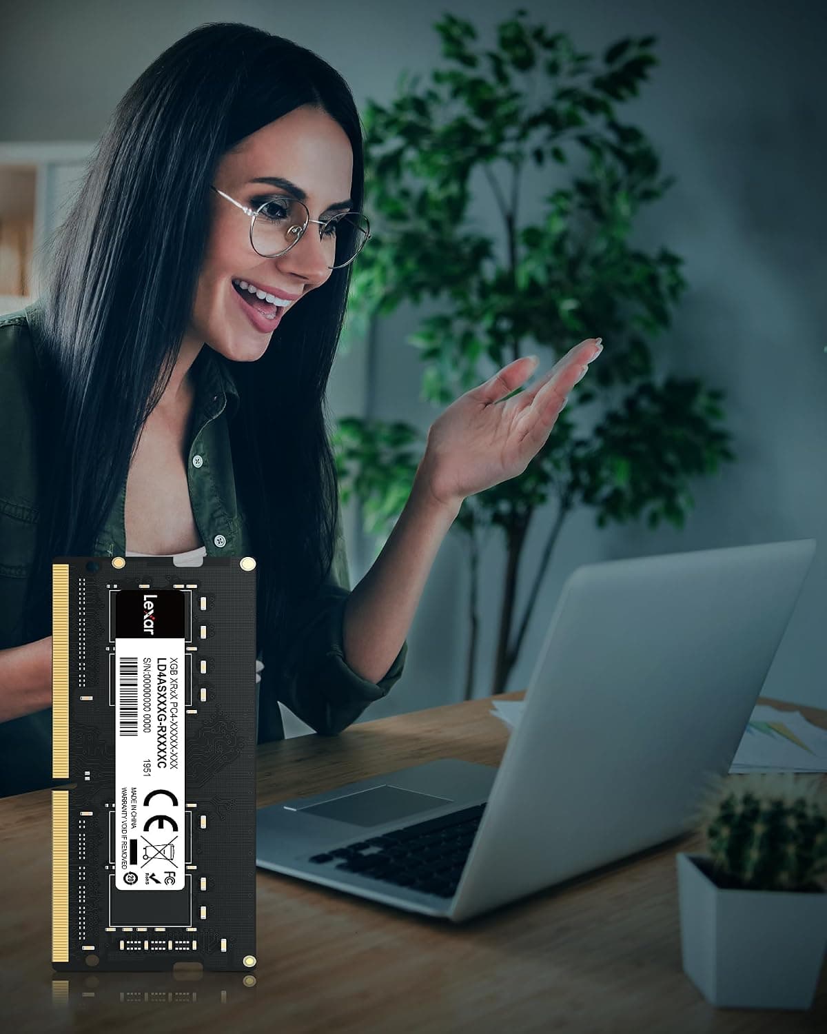 Lexar SODIMM RAM DDR4 8Go, 3200 MHz