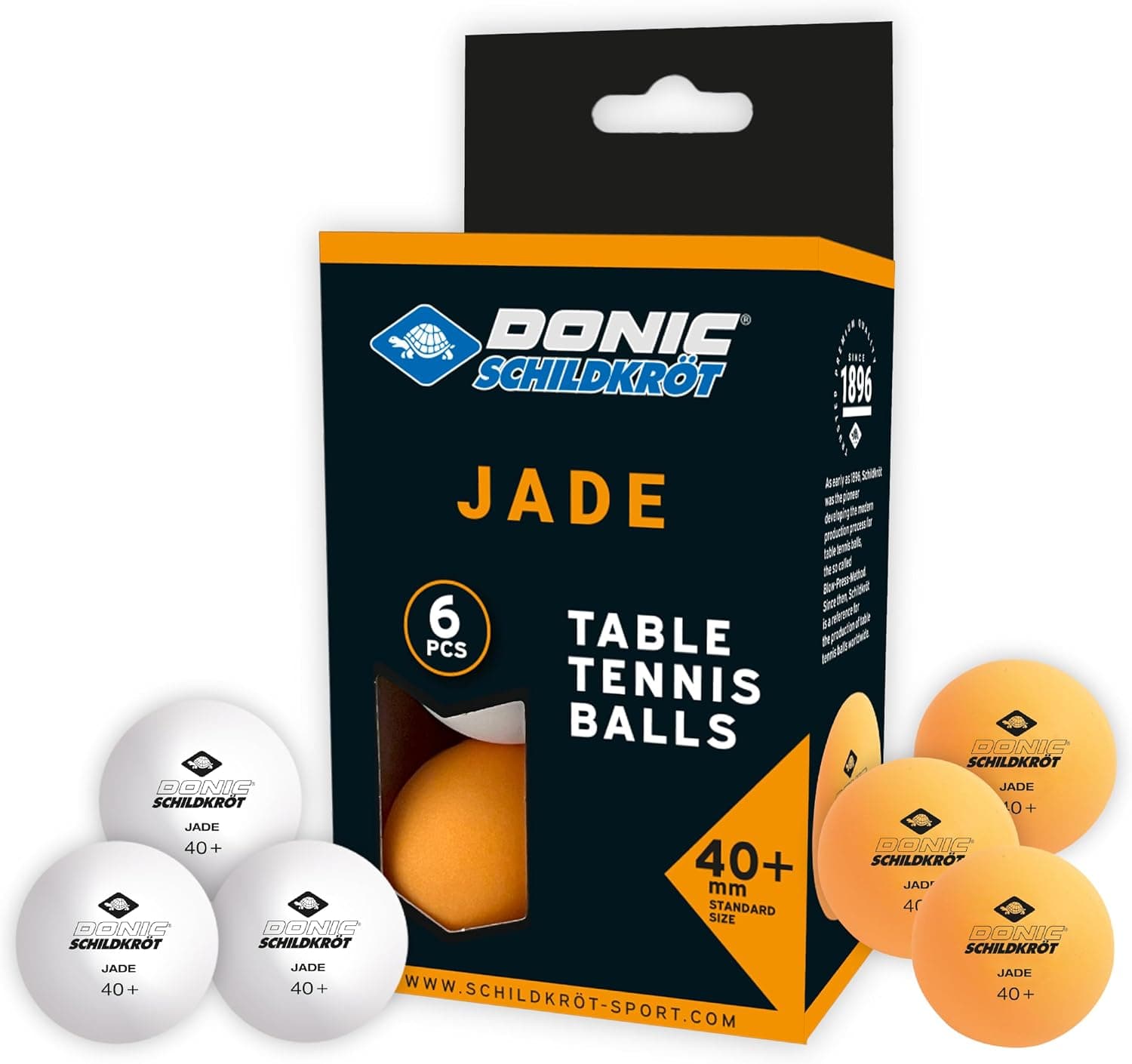 Donic-Schildkröt Balles de Tennis de Table Jade