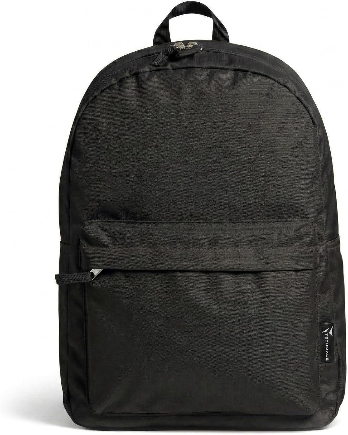 Sac à Dos Casual Unisexe Multifonction 30x15x40 cm – Sac Travail, École et Voyage avec Poches Multiples et Fermeture Zippée – Léger en Polyester 600D PVC – Sac à Dos Spacieux Quotidien (Noir)