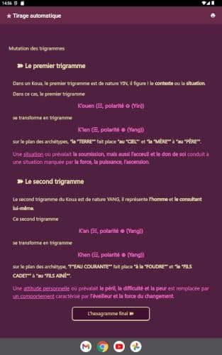 YI-KING CONSULTATIONS