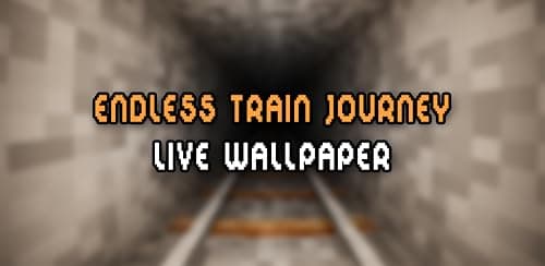 3D Block Craft Endless Train Screensaver & Video Game Live Wallpaper For TV & Tablets