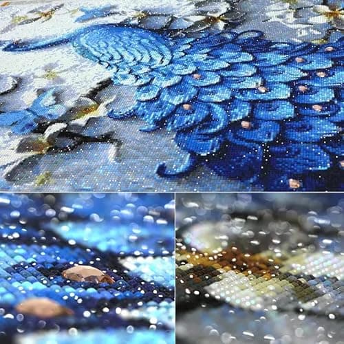 Diamants pour broderie diamant 712,diamond painting remplacement pour les perceuses manquantes,perceuses de rechange pour perles de diamant,perceuse à diamant Carré,environ 3500 pièces