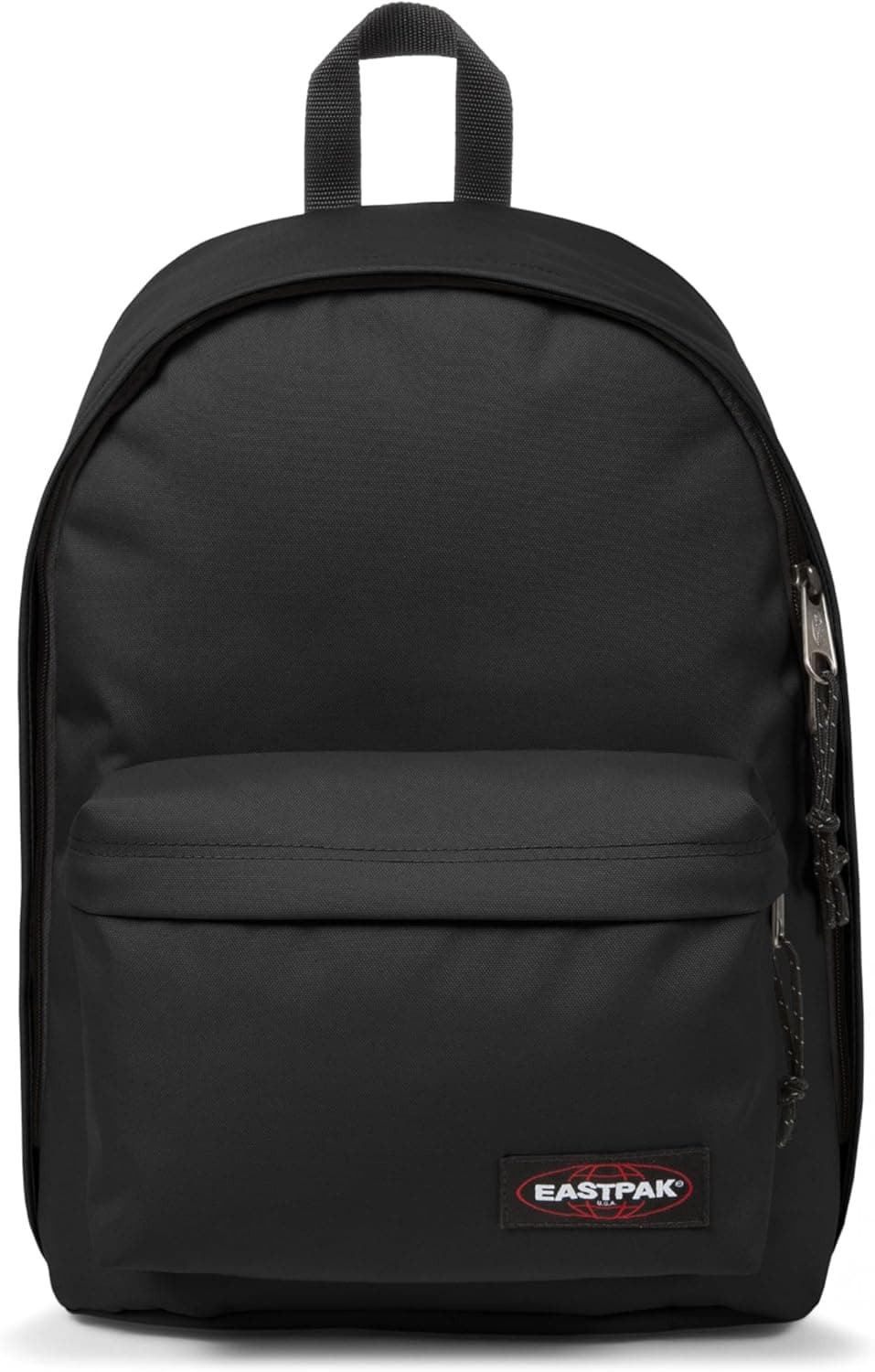 EASTPAK Out of Office Sac à dos 27L (44 x 29,5 x 22 cm), compartiment ordinateur 13–15”, sac école et travail résistant et déperlant avec bretelles rembourrées - BLACK
