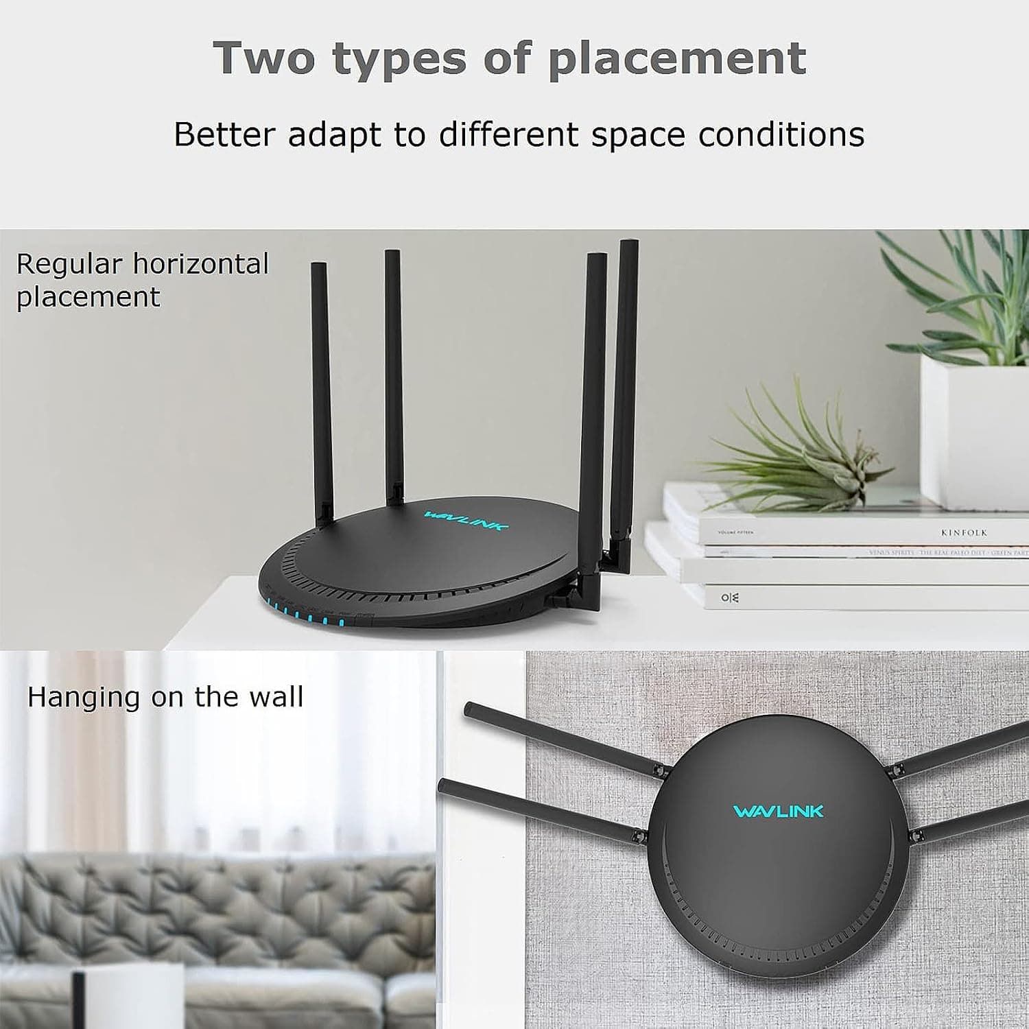 WAVLINK Routeur WiFi AC1200, XQAMEU