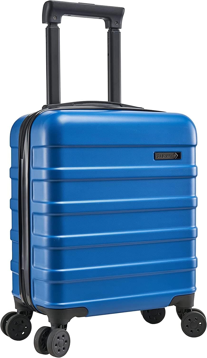 Cabin Max – Valise à Main Anode légère avec Coque Rigide, 4 Roues, Serrure à Combinaison, Bleu égée, 45 x 36 x 20 cm ...