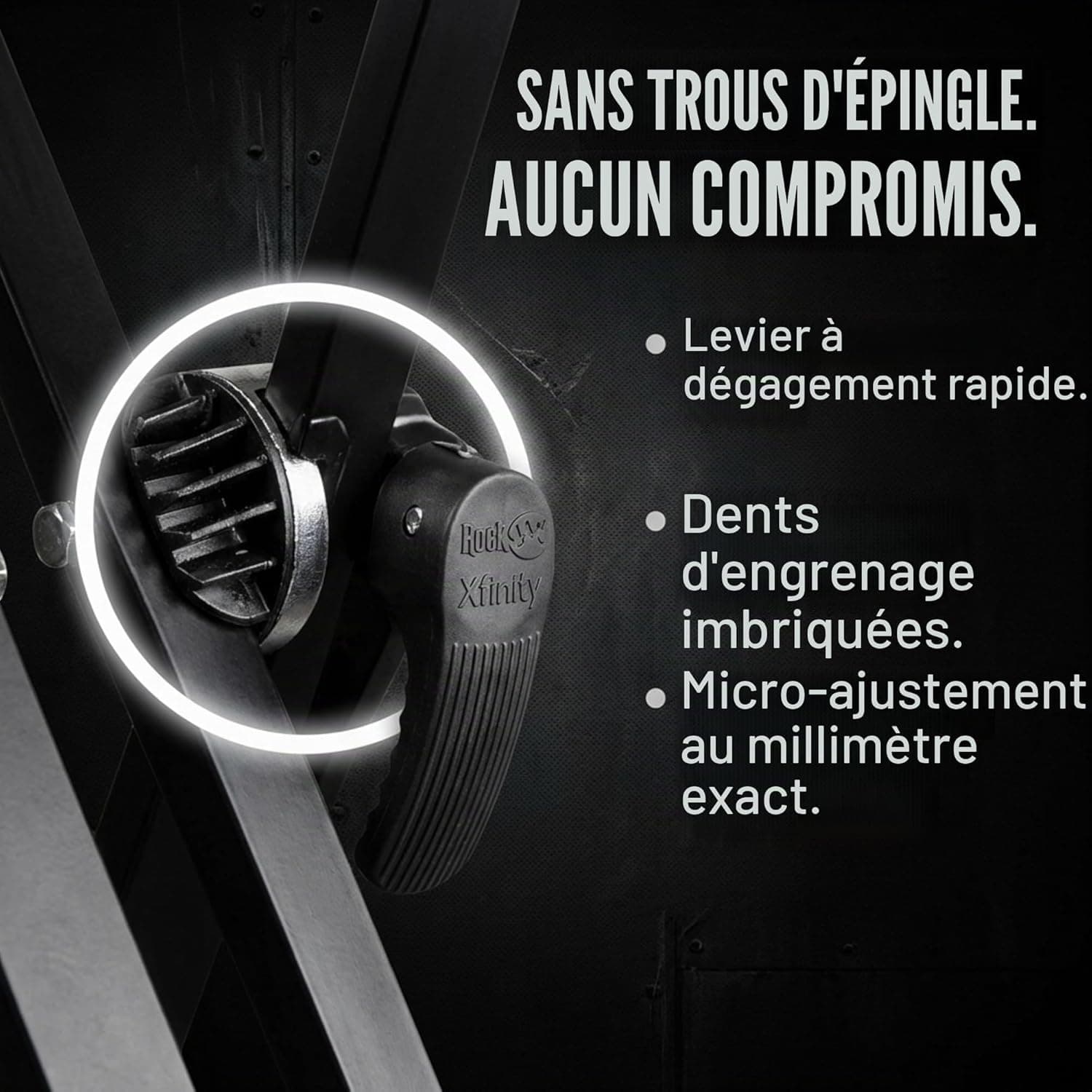 RockJam RJXX363 Support de Clavier Double X Robuste et Réglable | Support clavier double X renforcé, capacité 20 kg, réglable en hauteur pour piano numérique, maison, studio et scène