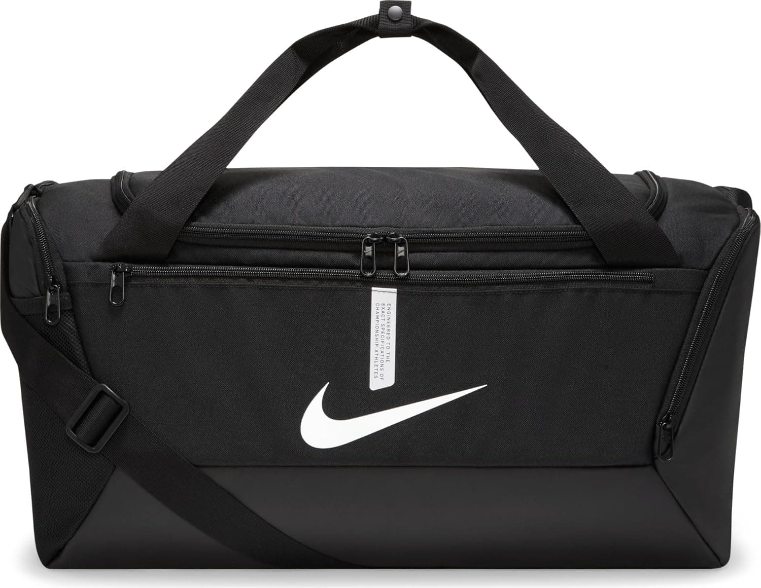 Nike Academy Team Sacs de sport Mixte, Noir/Noir/Blanc, 41 Litres