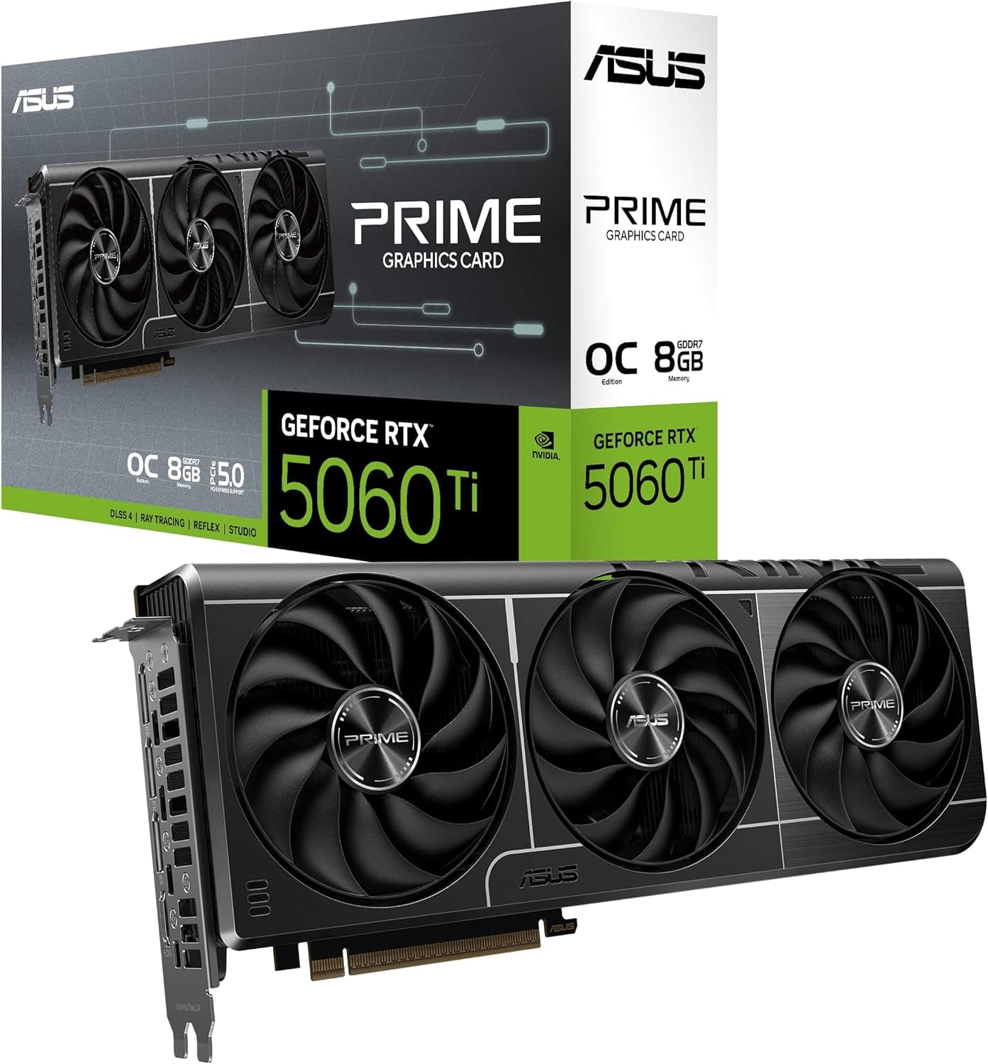 ASUS NVIDIA RTX 5060TI O8G Carte Graphique