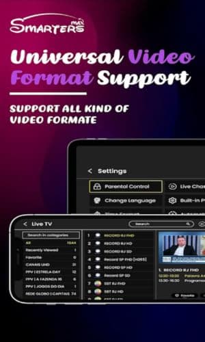 Player For Smarterr ptv pro