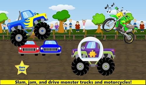 Monster Trucks Games For Kids & Toddlers Ages 2+ Full Version
