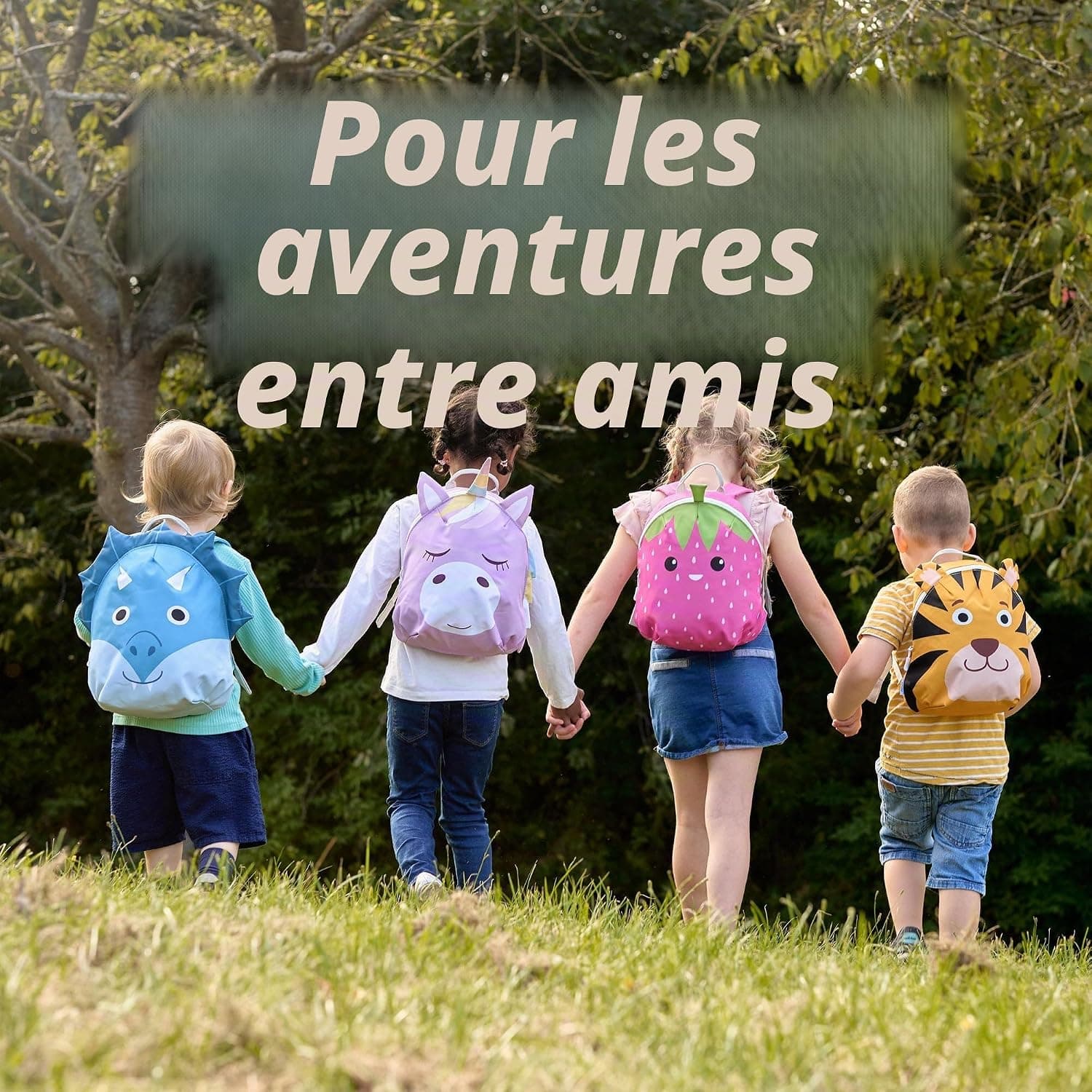 Juicy Bumbles Petit Sac A Dos Enfant Maternelle Fille - Sac A Dos Bebe Garcon - Sac à Dos Bébé Crèche 2 ans à 5 ans - Cartable Maternelle