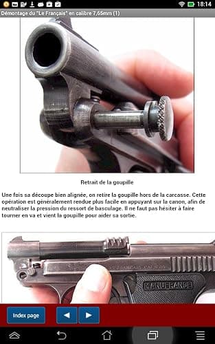 Les pistolets LE FRANCAIS expliqués