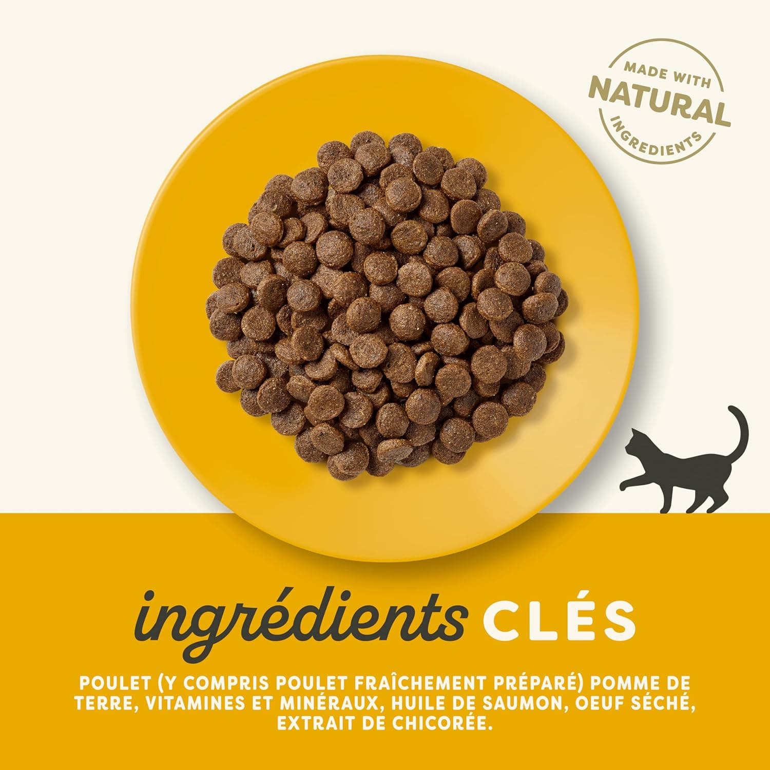 Applaws Complete Natural Grain Free Chicken Flavour Dry Cat Food for Adult Cats - Sac refermable de 2 kg