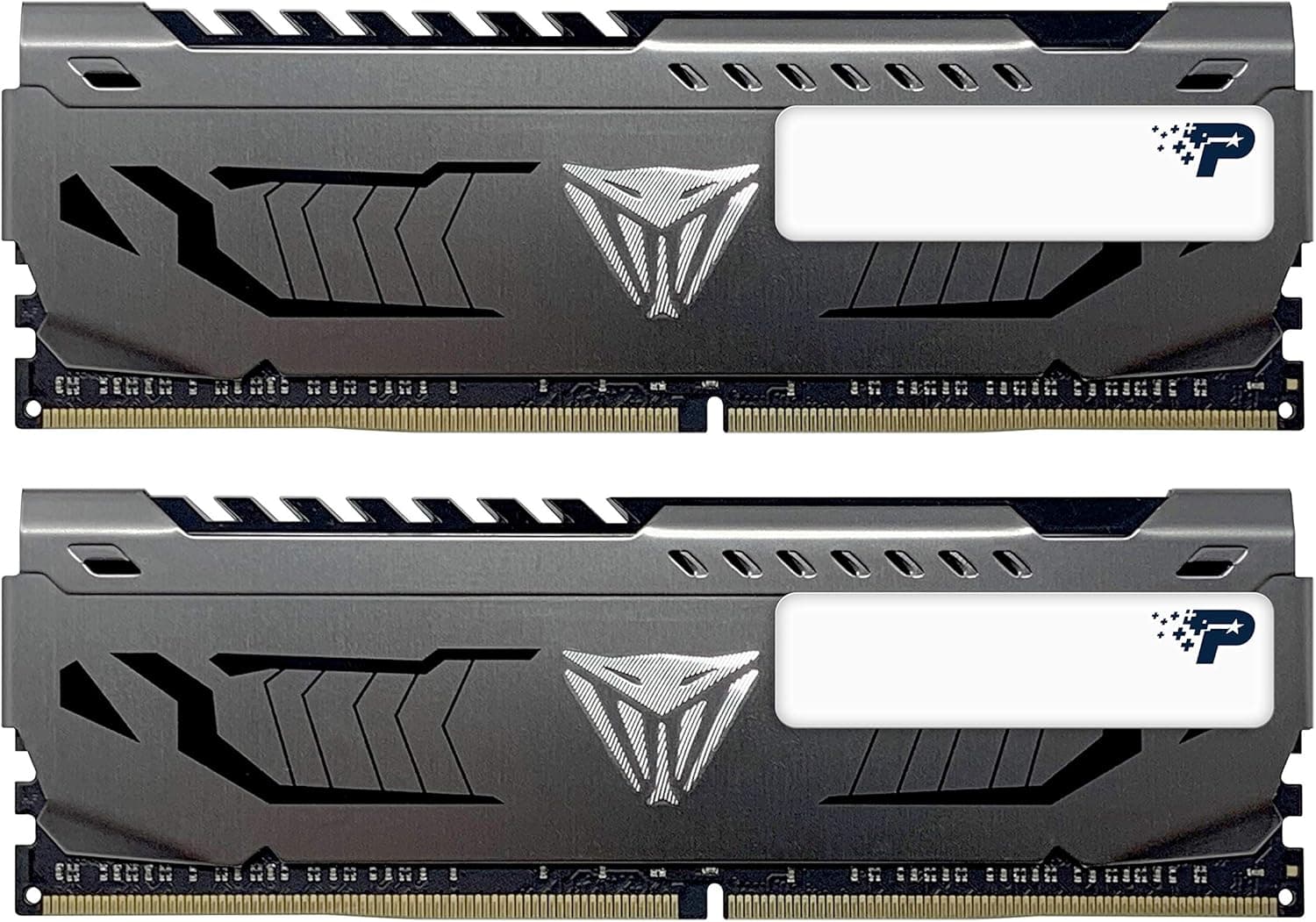 Patriot Memory Kit de Mémoire Haute Performance Viper Steel DDR4 3600 MHz 16Go (2x8Go) C18 Gris