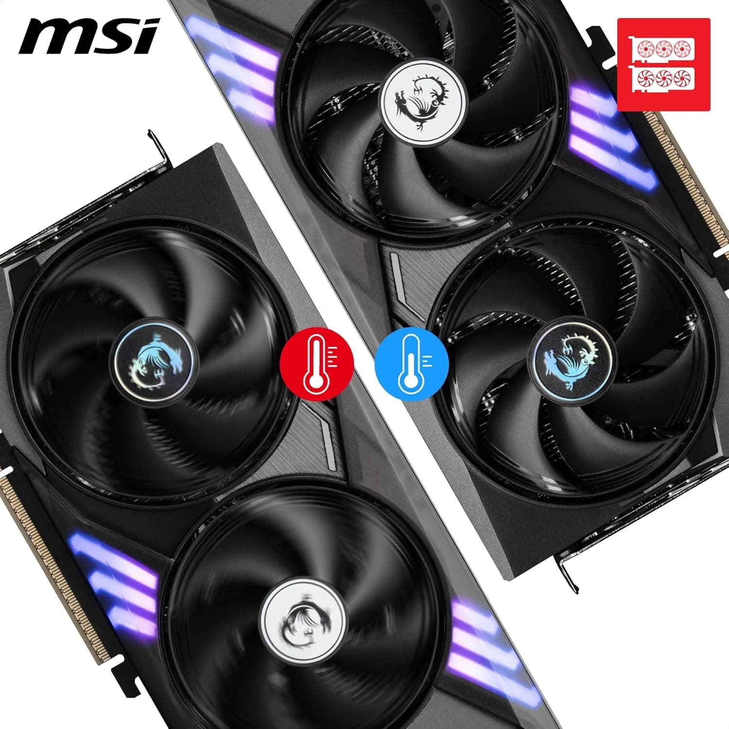 MSI NVIDIA GeForce RTX 5060 Ti 8G Gaming Trio OC Carte Graphique