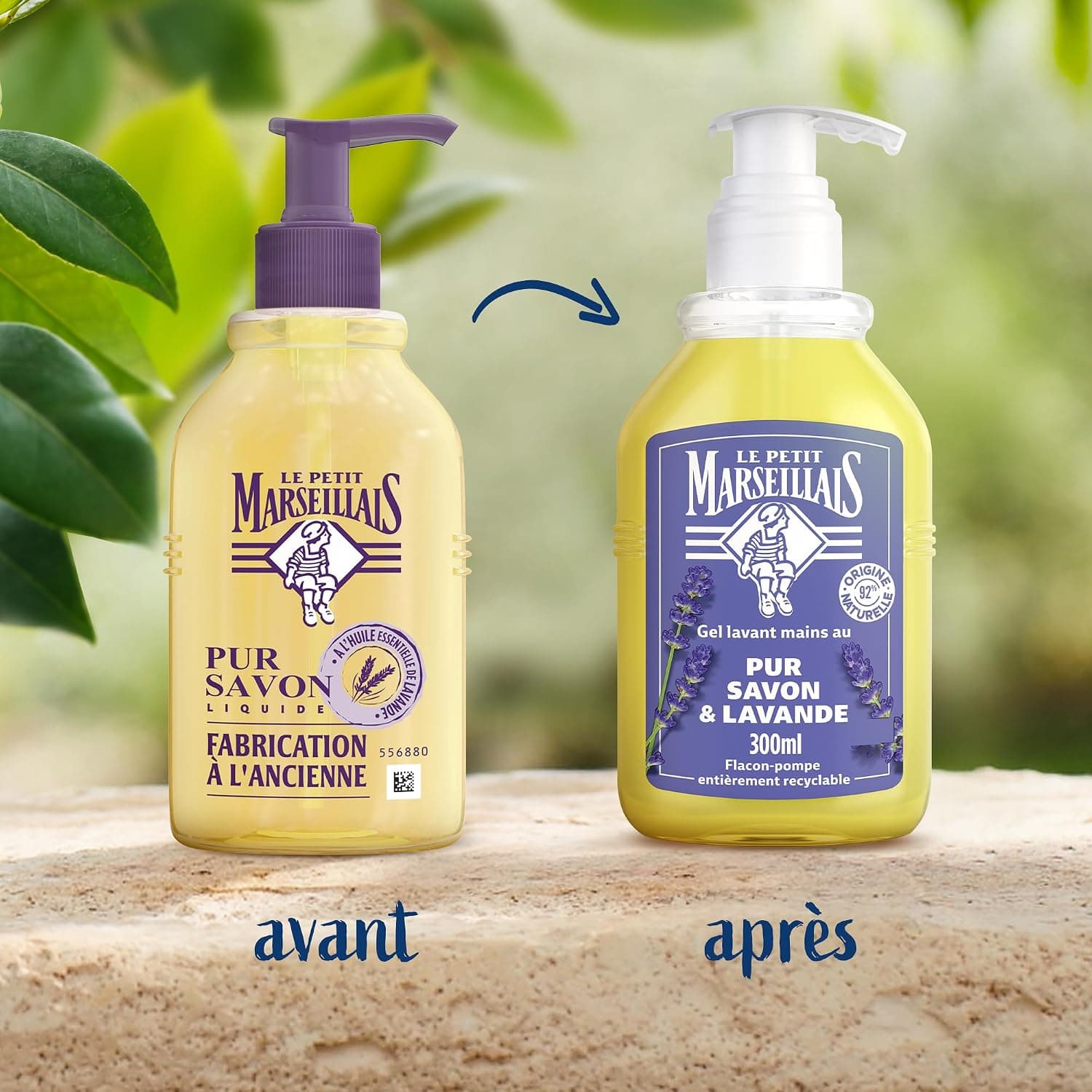 Le Petit Marseillais Gel Lavant Mains Pur Savon & Lavande 300 ml