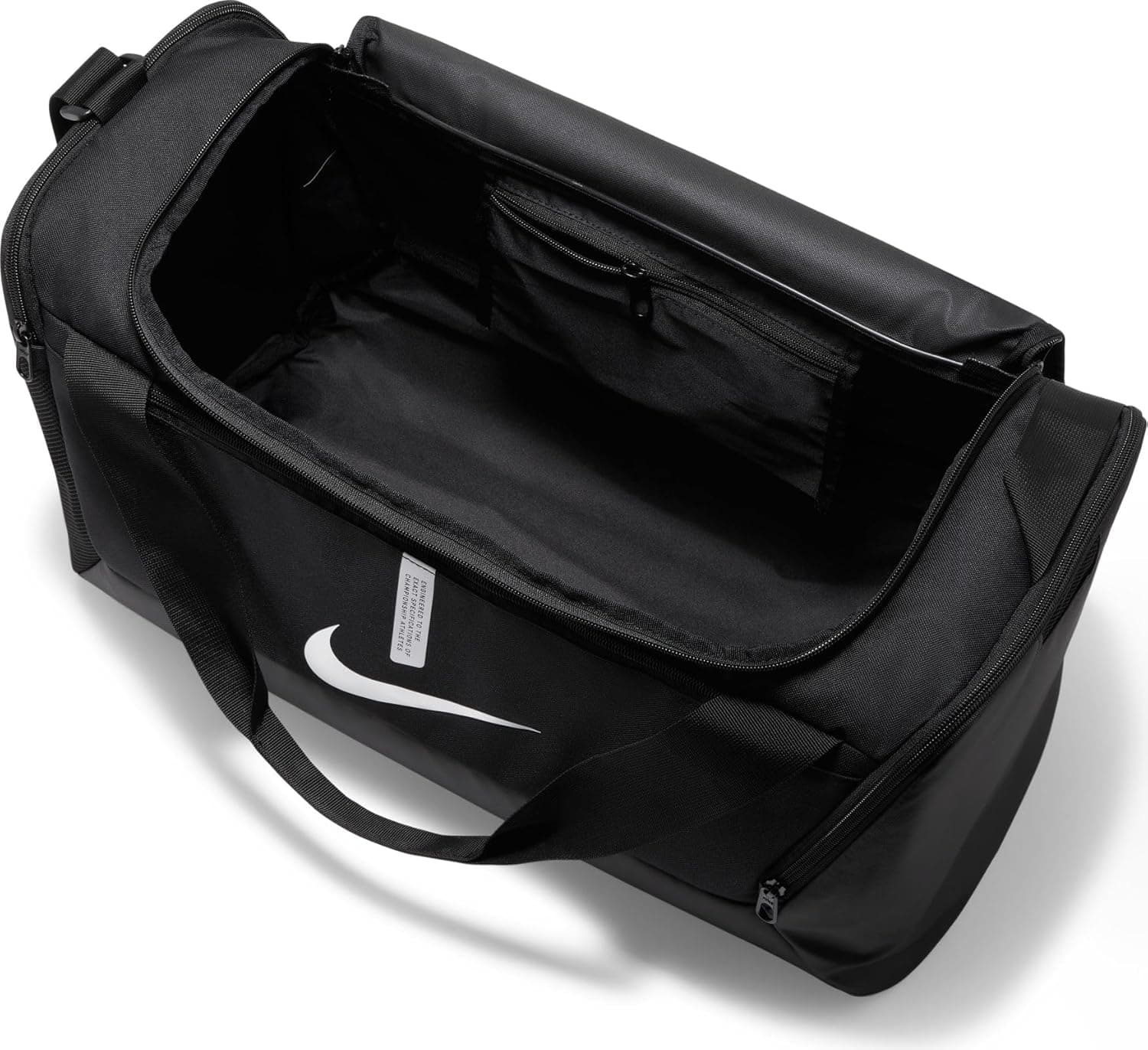 Nike Academy Team Sacs de sport Mixte, Noir/Noir/Blanc, 41 Litres