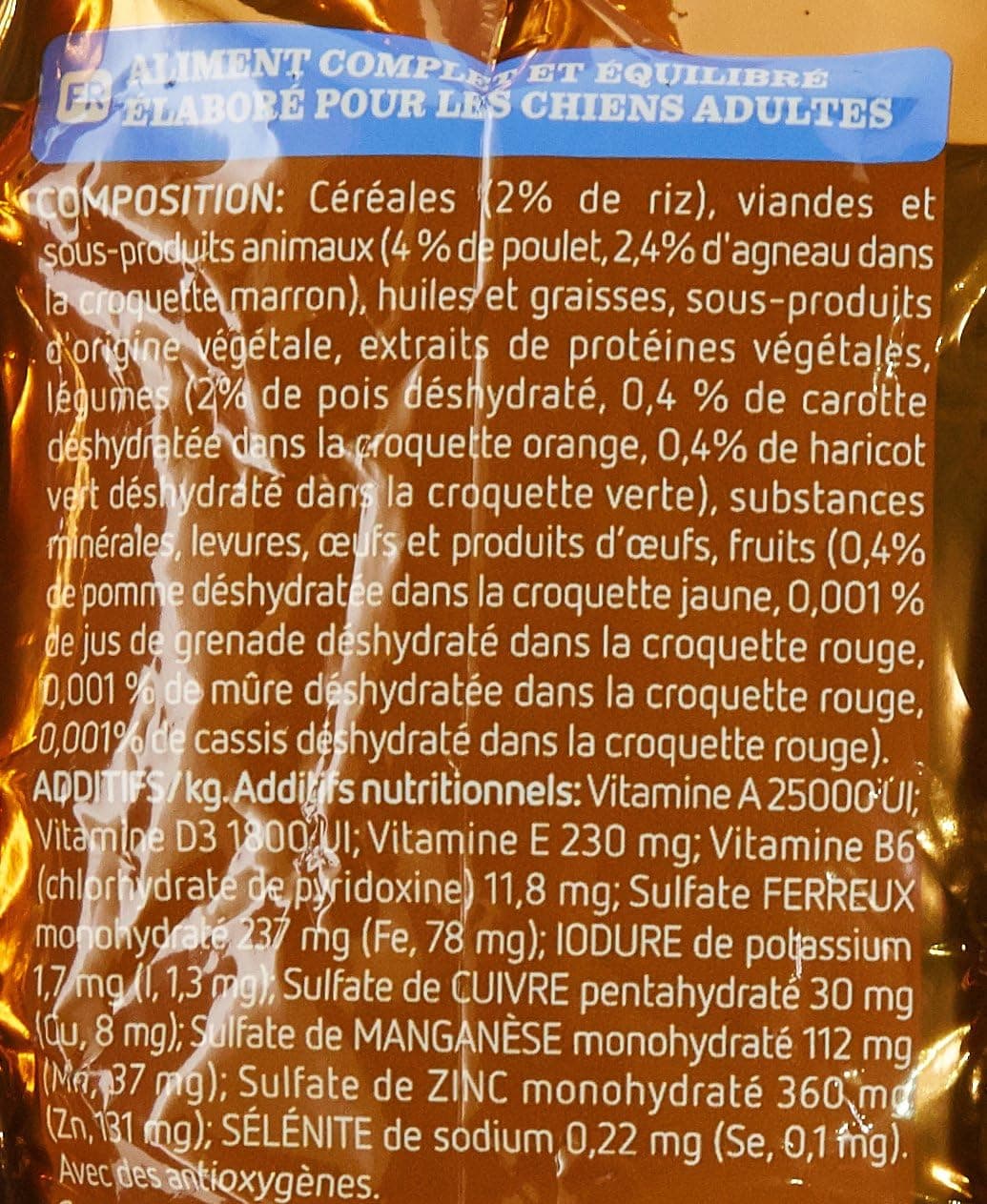 Ultima Croquettes pour Chien Medium-Maxi Adulte Light Poulet, Agneau, Riz, Légumes et Fruits 2 kg