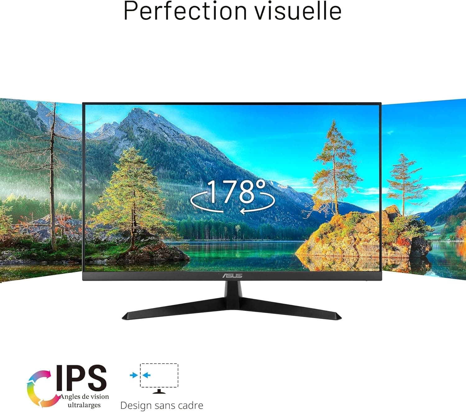 ASUS VY249HGR 24 Pouces 120Hz Écran Gamer Eye Care IPS