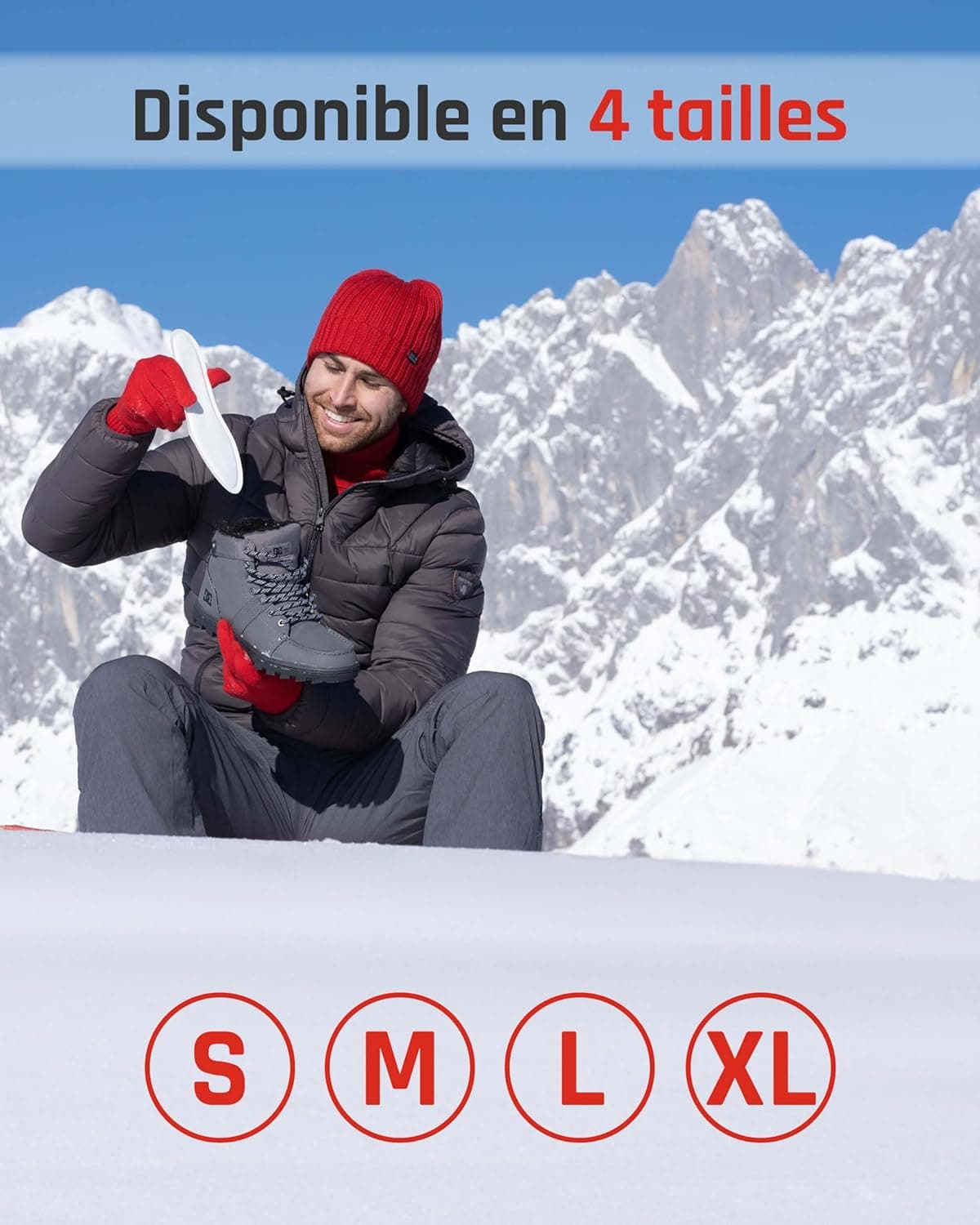 TerraTherm Semelles chauffantes - activé par l'air | 5, 10 ou 30 paires, chaleur jusqu'à 8 heures, chauffe pied - chaleur 100% naturelle