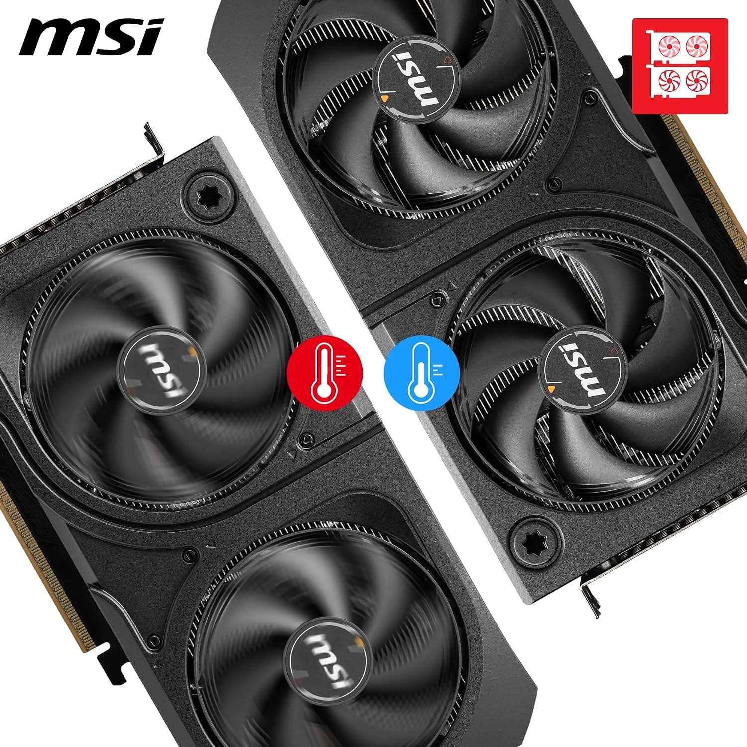 MSI NVIDIA GeForce RTX 5060 Ti 16G Shadow 2X OC Plus Carte Graphique
