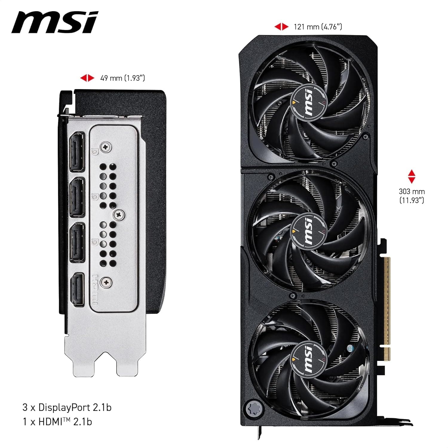 MSI NVIDIA GeForce RTX 5070 Ti 16G Shadow 3X OC Carte Graphique