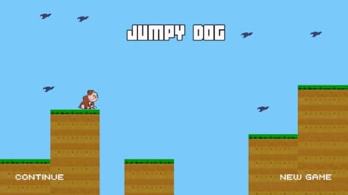 Jumpy Dog