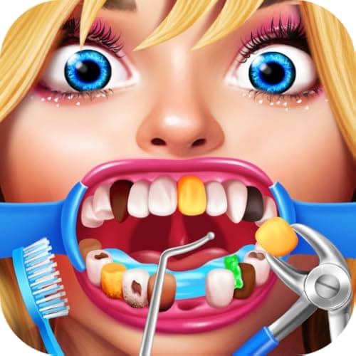 Dentist Office - Dental Teeth & Root Canal Simulator Kids Surgery Games ASMR