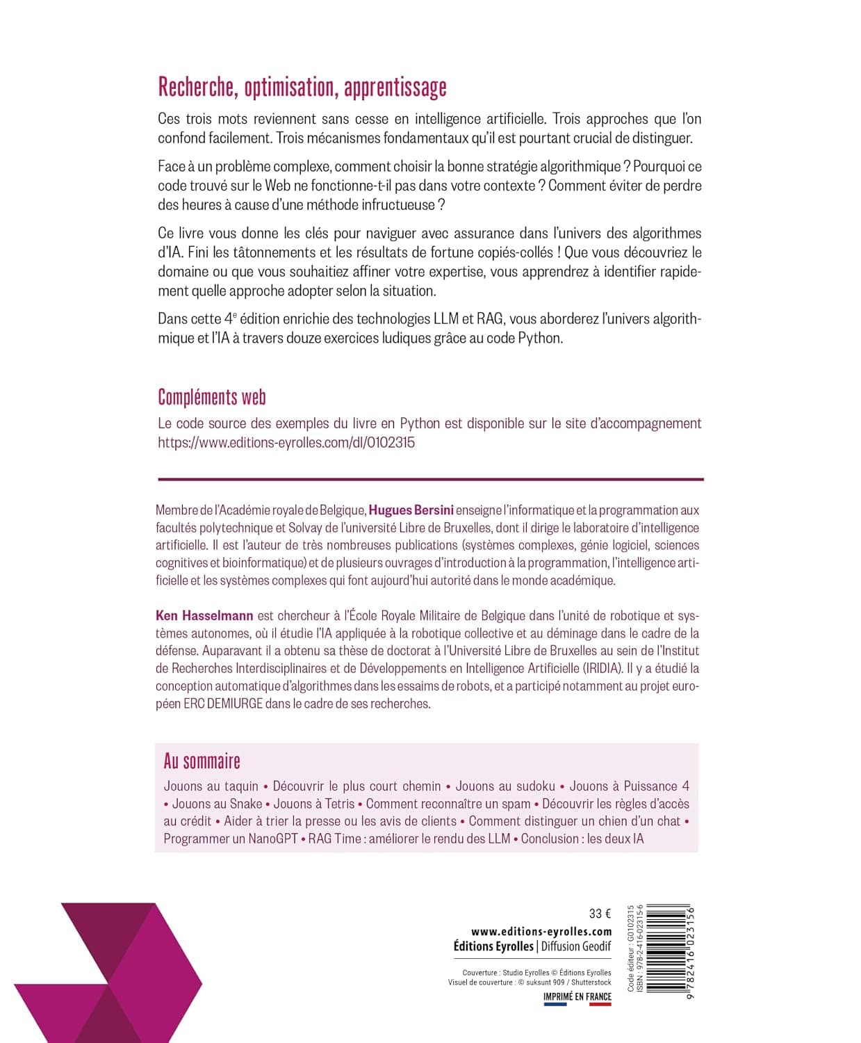 L'IA en pratique avec Python - 4e édition: A jour des technologies LLM et RAG