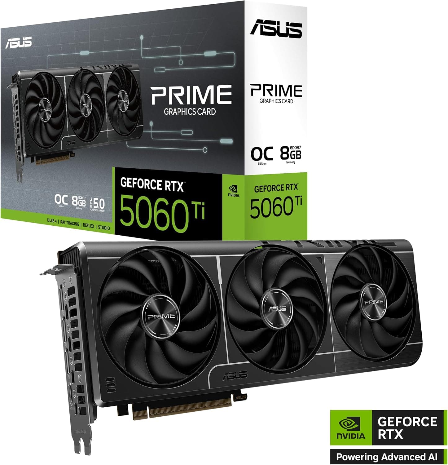 ASUS NVIDIA RTX 5060TI O8G Carte Graphique