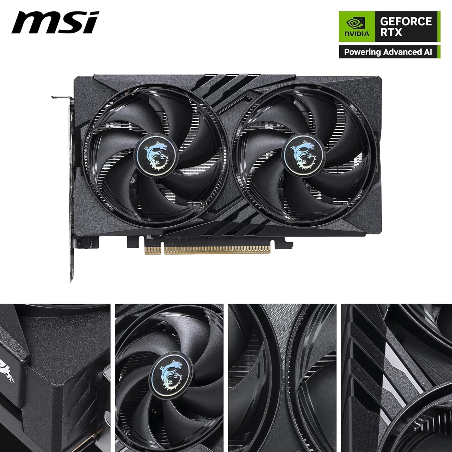 MSI NVIDIA GeForce RTX 5050 8G Gaming OC Carte Graphique