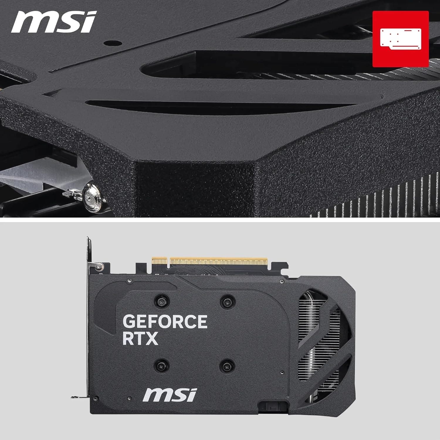MSI NVIDIA GeForce RTX 5050 8G Shadow 2X OC Carte Graphique