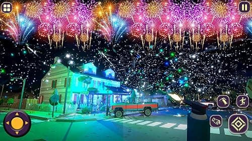 Fireworks Simulator DIY Games: Arcade Firecrackers Game