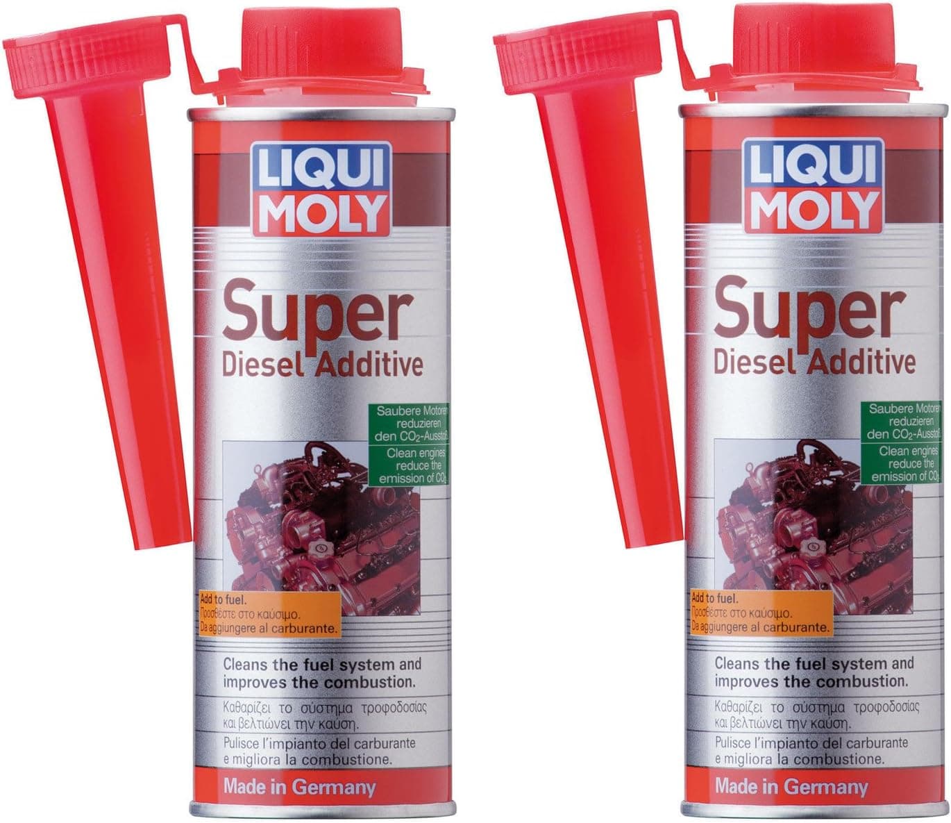 Liqui Moly - Lot de 2 super nettoyants pour injecteur diesel - 250 ml