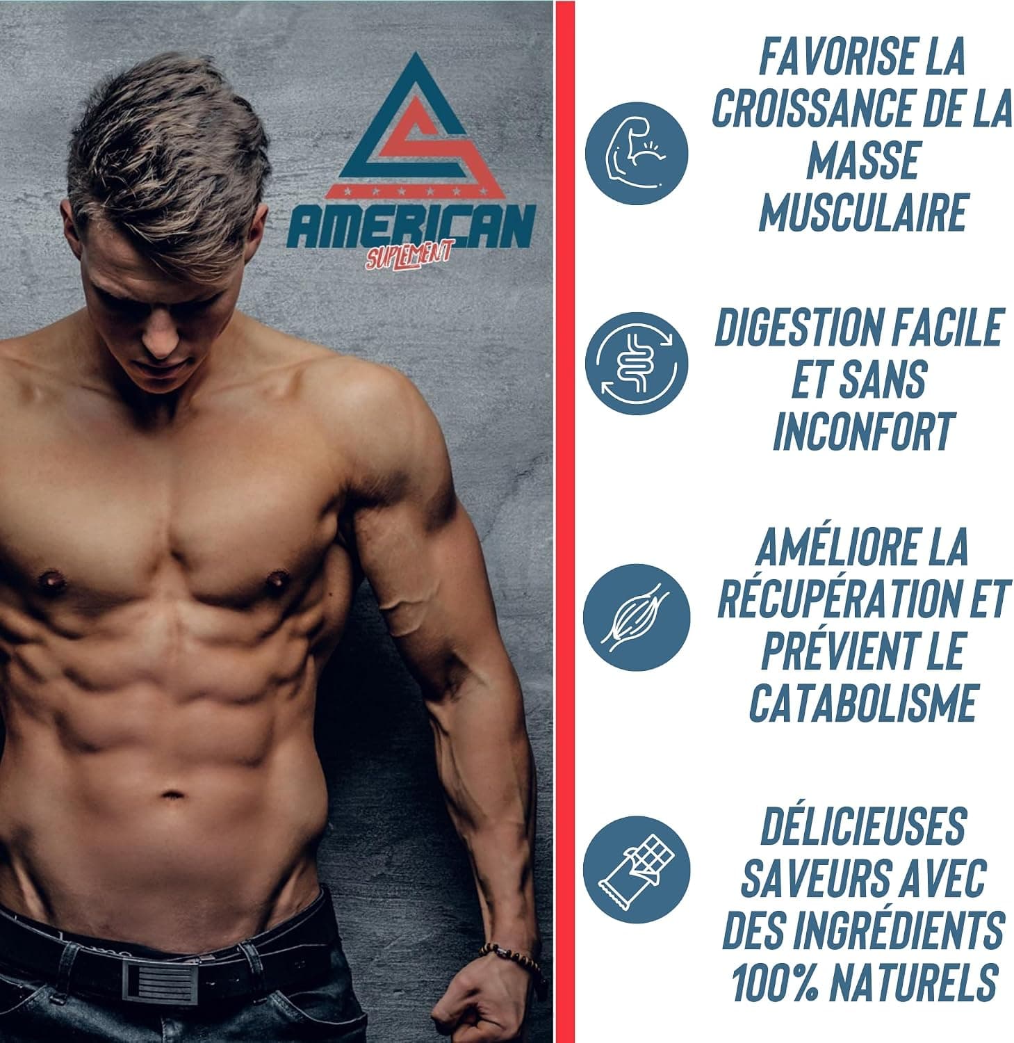 Whey Protein | Protéine de Lactosérum Premium | Favorise la Prise de Masse Musculaire | Haute Concentration en Protéines | Kyowa Quality® (2 kg, Chocolat)