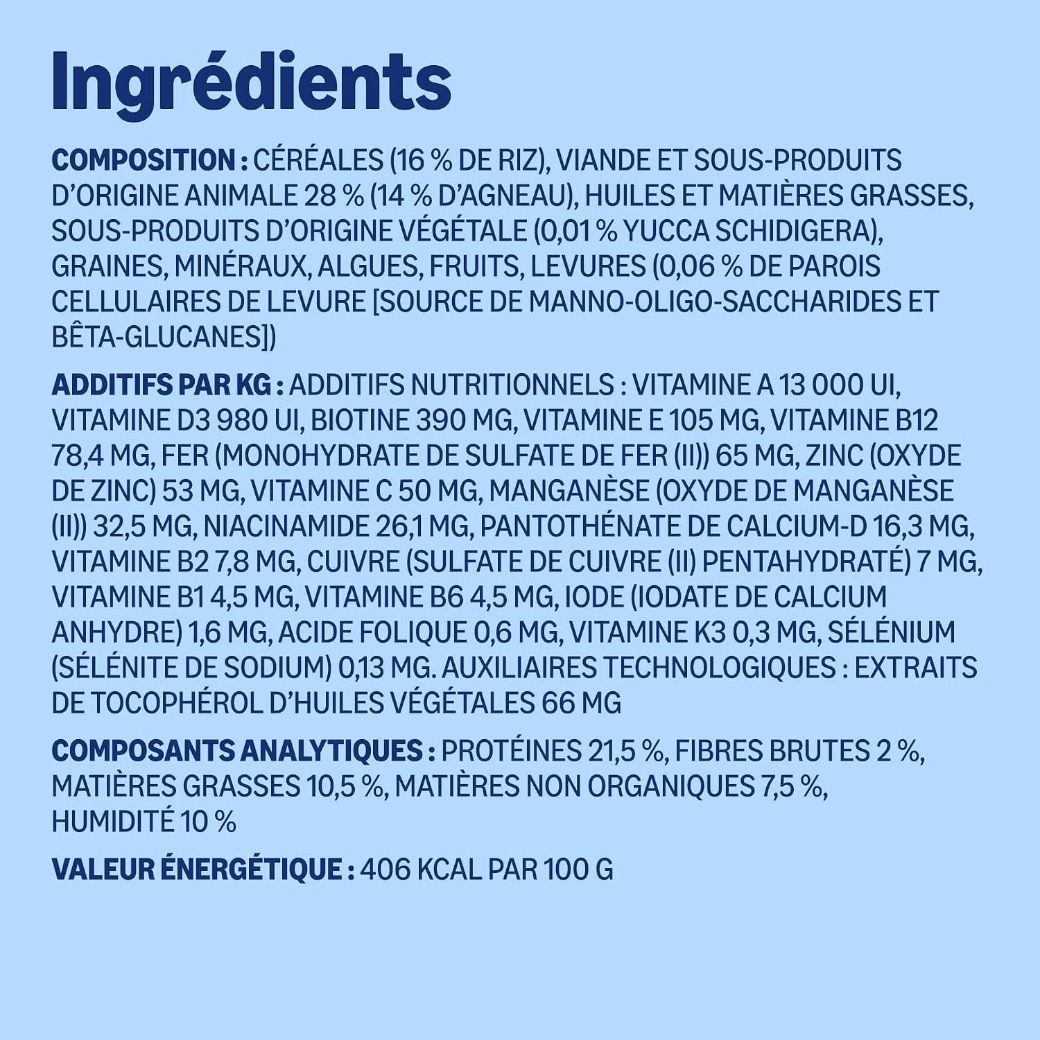 by Amazon - Croquettes complètes pour chien adulte riche en agneau et riz, 5kg, lot de 1