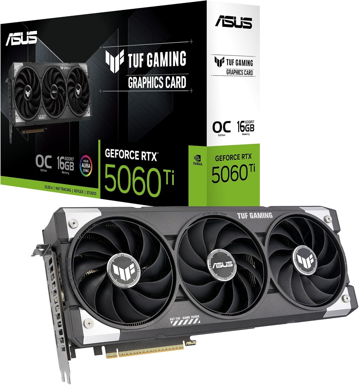 ASUS TUF Gaming GeForce RTX 5060 Ti 16GB GDDR7 OC Edition Carte Graphique